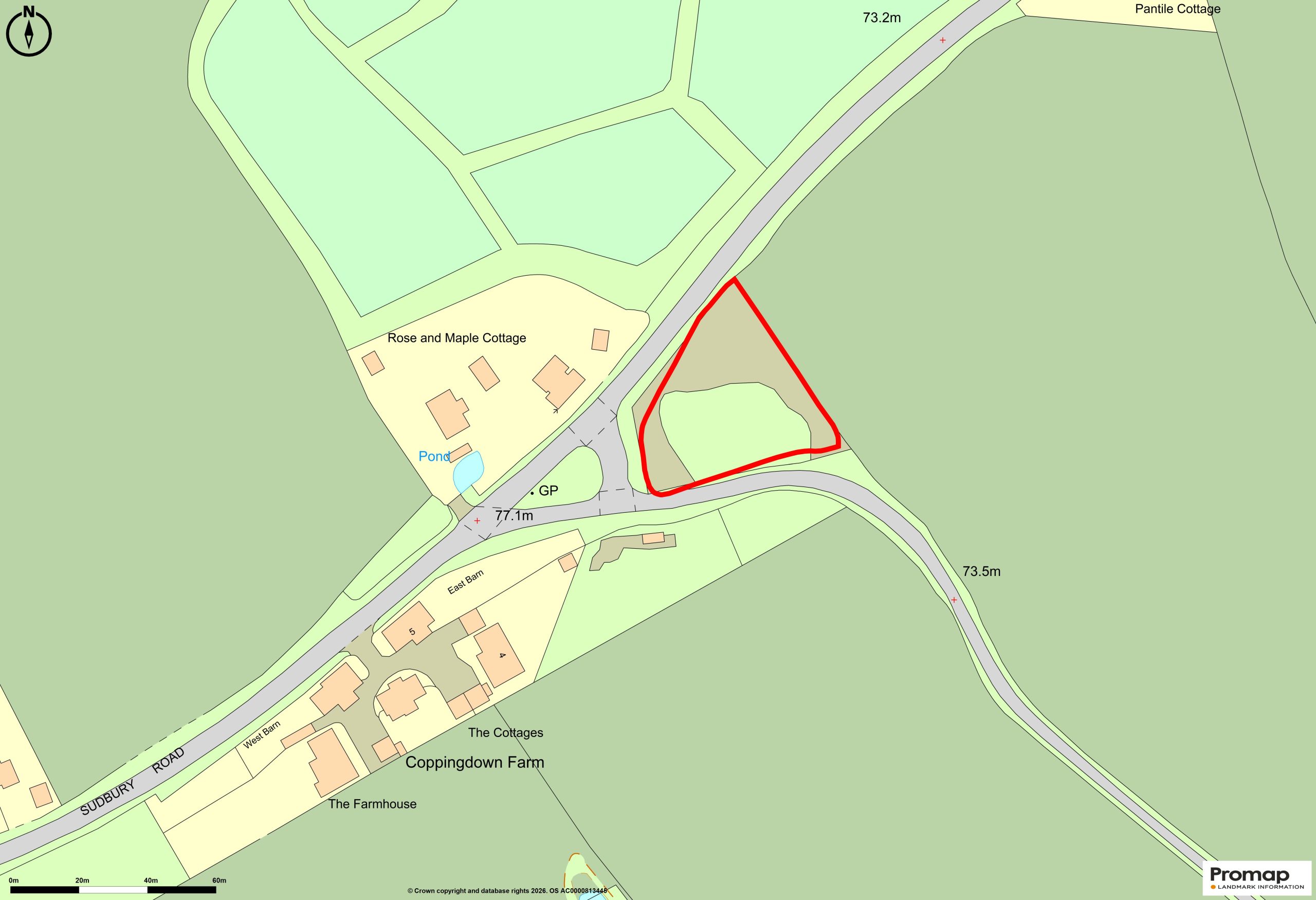 Land on Sudbury Road, Castle Hedingham, CO9 3AG 